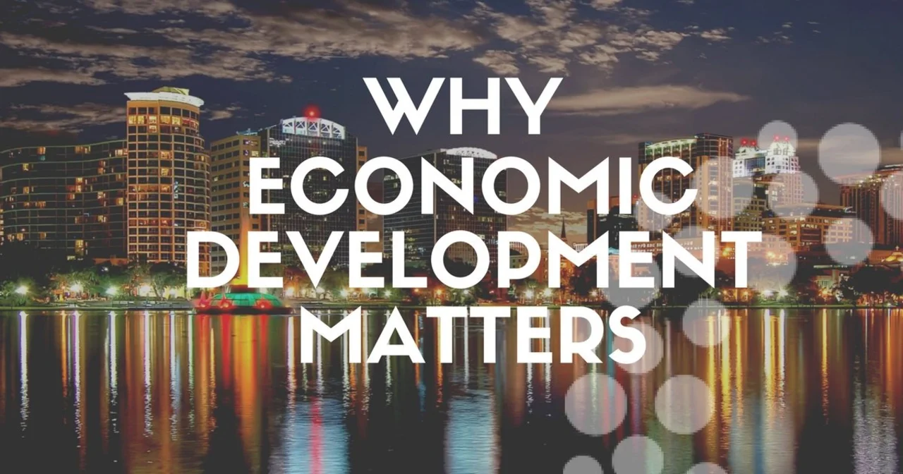 What is economic development?